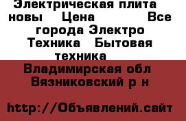 Электрическая плита,  новы  › Цена ­ 4 000 - Все города Электро-Техника » Бытовая техника   . Владимирская обл.,Вязниковский р-н